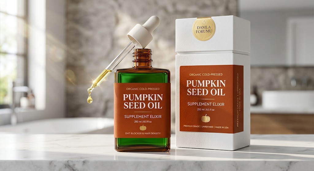 Pumpkin seed oil drops (250 ml)